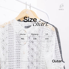 VEST OUTER OZIKO BROKAT BALIYA 03811 LD 105 I Outer Kondangan Brokat I Outer Fashion Remaja Muslim
