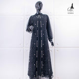 GAMIS OZIAS BROKAT FIMELA JUMBO 09884 LD 105 140 150 I Gamis Jumbo Muslimah I Gamis Formal I Jumbo 4XL 5XL