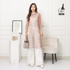 VEST OUTER OZIKO TILE 03256 LD 105 I Outer Kondangan Wanita I Outer Casual Wisuda