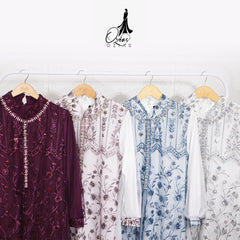 GAMIS OZIAS TILE 07169 LD 105 I Gamis Kondangan Wanita I Gamis Fashion Muslimah