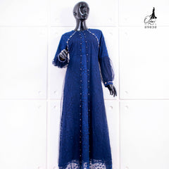GAMIS OZIAS BROKAT GARDEN LACE 09830 LD 105 I Gamis Premium Simpel l Busana Muslimah Busui Friendly Nyaman Panjang Wanita Santai Mewah