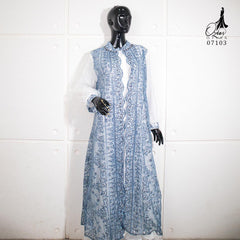 GAMIS OZIAS TILE 07103 LD 105 120 140 150 I Gamis Kondangan Wanita I Gamis Wisuda Mewah