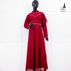 GAMIS OZIKO BROKAT PREMIUM LD 105 I Gamis Formal wanita I Fashion Muslimah Kondangan I 09911 09952 Nyaman Panjang Santai
