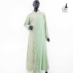 GAMIS OZIAS BROKAT INAYA 09992 LD 105 I Gamis Wisuda Cantik I Gamis Pesta Lamaran Muslim Nyaman 2XL