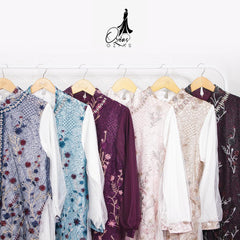 GAMIS OZIAS TILE 07226 LD 105 I Gamis Kondangan Wanita I Gamis Casual Wisuda