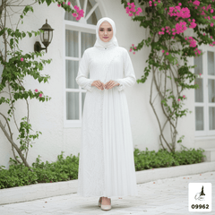 GAMIS INAYA AZURA OZIAS 09962 I Gamis Pesta Kondangan I Gamis wisuda Muslimah I Jumbo 5XL