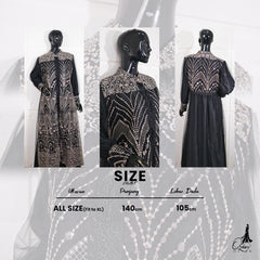 GAMIS OZIAS TILE 07234 LD 105 I Gamis Kondangan Wanita I Gamis Fashion Casual