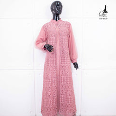 GAMIS OZIAS BROKAT FIMELA 09469 LD 105 120 140 I Fashion Muslimah Hijab I Gamis Kondangan Simpel Nyaman Panjang Santai Dress 2XL 4XL