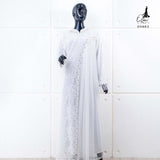 GAMIS OZIAS BROKAT INAYA HARUKA FIMELA 09883 Ld 80 95 105 120 140 I Gamis Dewasa Ibu Dan Anak I Gamis Wisuda Wanita I Gamis Kondangan Pesta I Gamis Bridesmaid I Pakaian Muslimah Cantik