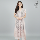 VEST OUTER TILE AZURA OZIKO 03262 LD 105 I Outer Kondangan Wanita I Outer Fashion Muslimah