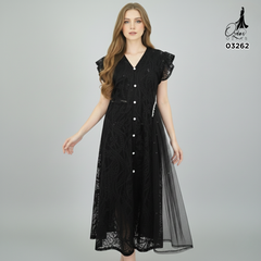 VEST OUTER TILE AZURA OZIKO 03262 LD 105 I Outer Kondangan Wanita I Outer Fashion Muslimah