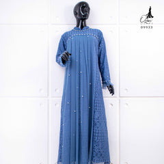 GAMIS OZIAS BROKAT FIMELA 09933 LD 105 120 140 I Gamis Kondangan Jumbo I Fashion Muslimah I Jumbo 2XL 4XL