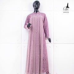 GAMIS OZIAS BROKAT FIMELA 09933 LD 105 120 140 I Gamis Kondangan Jumbo I Fashion Muslimah I Jumbo 2XL 4XL