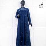GAMIS OZIAS BROKAT FIMELA 09933 LD 105 120 140 I Gamis Kondangan Jumbo I Fashion Muslimah I Jumbo 2XL 4XL