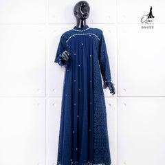 GAMIS OZIAS BROKAT FIMELA 09933 LD 105 120 140 I Gamis Kondangan Jumbo I Fashion Muslimah I Jumbo 2XL 4XL