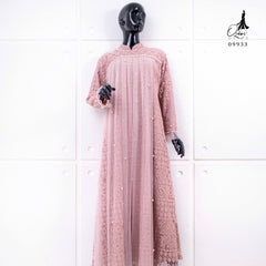 GAMIS OZIAS BROKAT FIMELA 09933 LD 105 120 140 I Gamis Kondangan Jumbo I Fashion Muslimah I Jumbo 2XL 4XL