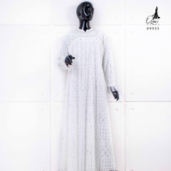 GAMIS OZIAS BROKAT FIMELA 09933 LD 105 120 140 I Gamis Kondangan Jumbo I Fashion Muslimah I Jumbo 2XL 4XL
