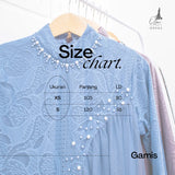 GAMIS OZIAS BROKAT INAYA FIORA 09942 Ld 80 95 105 120 140 I Gamis Dewasa Ibu Dan Anak I Gamis Wisuda Wanita I Gamis Kondangan Pesta I Gamis Bridesmaid I Pakaian Muslimah Jumbo 2XL 4XL