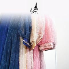 GAMIS OZIAS BROKAT 09310 LD 105 I Gamis Kondangan Busui I Gamis Pesta Wanita