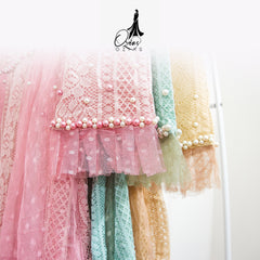 GAMIS OZIAS BROKAT 09443 LD 105 I Gamis Busui Kondangan I Gamis Remaja Wisuda