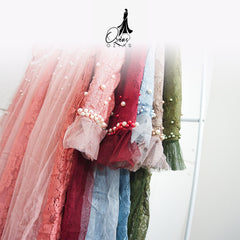 GAMIS OZIAS BROKAT 09495 LD 105 I Gamis Kondangan Cantik I Gamis Fashion Muslimah