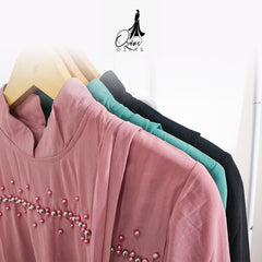 GAMIS OZIAS CERUTY 09595 LD 105 I Gamis Kondangan Cantik I Gamis Casual
