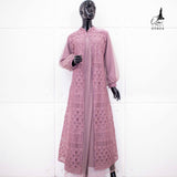 GAMIS OZIAS BROKAT FIMELA 09804 I Fashion Muslimah Hijab I Gamis Kondangan Simpel Nyaman Panjang Santai Dress