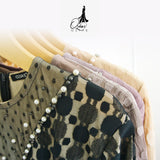 GAMIS OZIAS BROKAT POLKA 09218 LD 105 & LD 120 I Gamis Fashion Remaja I Gamis Pesta Kondangan Muslim Nyaman Dress Mewah