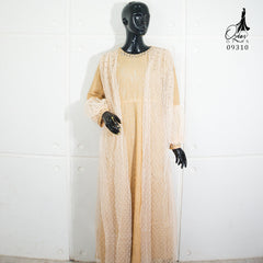 GAMIS OZIAS BROKAT 09310 LD 105 I Gamis Kondangan Busui I Gamis Pesta Wanita