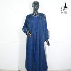 GAMIS OZIAS BROKAT 09310 LD 105 I Gamis Kondangan Busui I Gamis Pesta Wanita