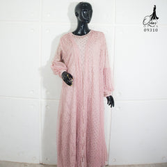 GAMIS OZIAS BROKAT 09310 LD 105 I Gamis Kondangan Busui I Gamis Pesta Wanita