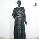 GAMIS OZIAS BROKAT 09324 LD 105 120 I Fashion Muslim Remaja I Gamis dewasa Motif Nyaman 2XL