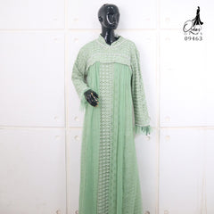 GAMIS OZIAS BROKAT FIMELA 09463 LD 105 & LD 120 I Gamis Fashion Muslimah Nyaman Panjang