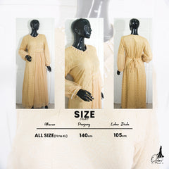 GAMIS OZIAS BROKAT 09503 LD 105 I Gamis Kondangan Fashion I Gamis Kondangan Busui Nyaman