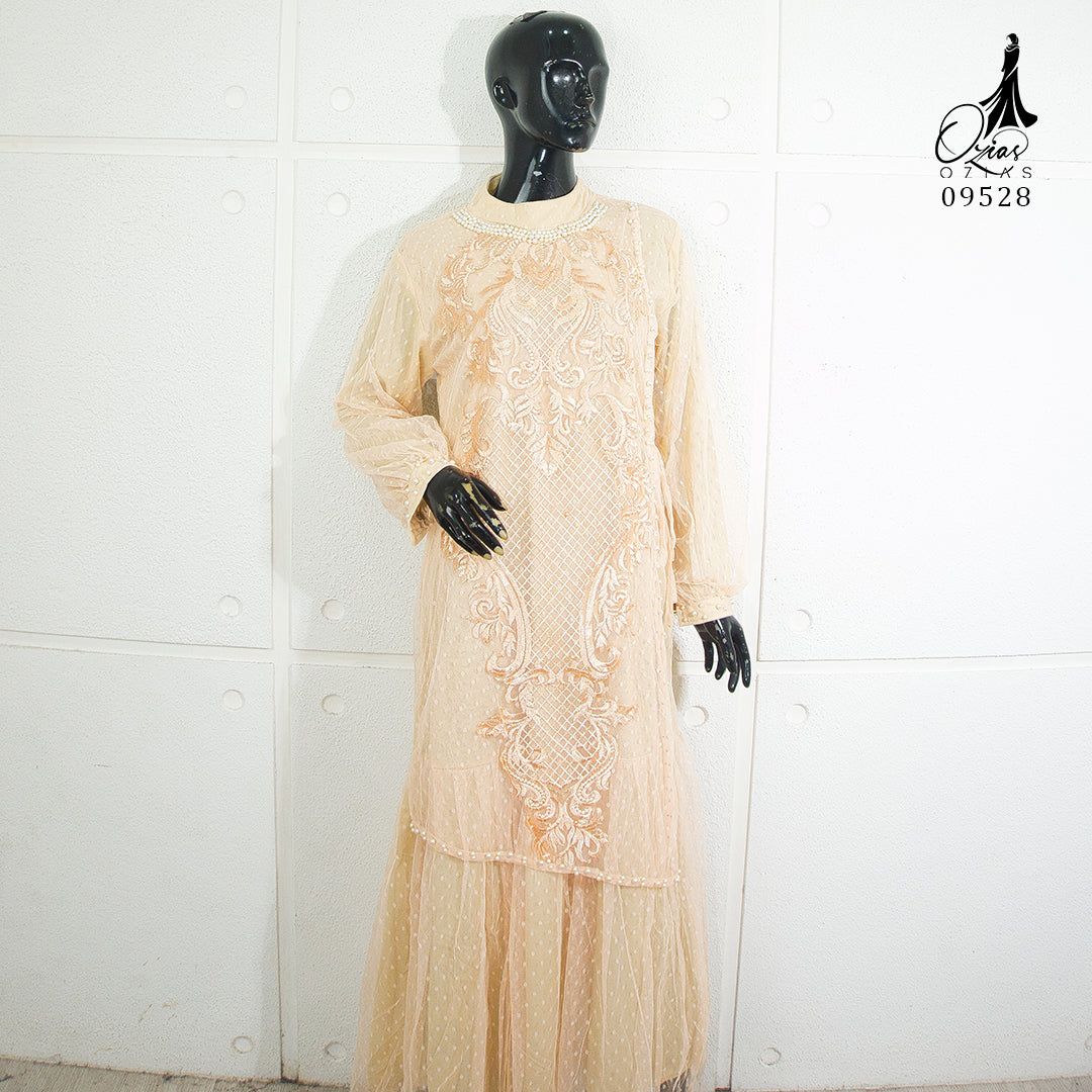 GAMIS OZIAS TILE 09528 LD 105 I Gamis Kondangan Wanita Casual I Gamis Fashion Muslimah