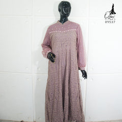 GAMIS OZIAS BROKAT 09537 LD 105 I Gamis Kondangan Wanita I Gamis Simpel Remaja