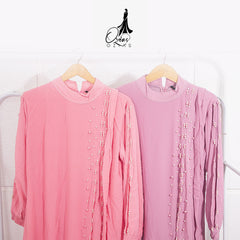 GAMIS OZIAS SIFON CERUTY 09558 LD 105 I Gamis Kondangan Pesta I Gamis Muslimah Cantik