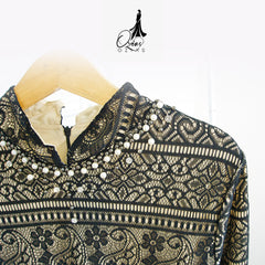 GAMIS OZIAS BROKAT 09580 LD 105 I Gamis Kondangan Simpel I Gamis Fashion Muslimah