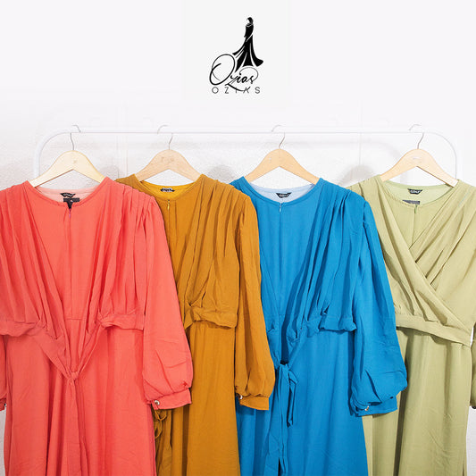 GAMIS OZIAS CERUTY 09592 LD 105 I Gamis Casual Remaja I Gamis Kondangan Wanita