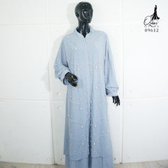 GAMIS OZIAS SIFON CERUTY 09612 LD 105 I Gamis Kondangan Simpel I Gamis Fashion Muslimah