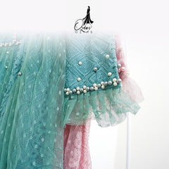 GAMIS OZIAS BROKAT 09714 LD 105 I Gamis Kondangan Simpel I Gamis Fashion Muslimah