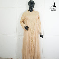 GAMIS OZIAS BROKAT IMPORT PREMIUM 09729 LD 105 I Gamis Muslimah Pesta I Dress Home