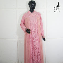 GAMIS OZIAS BROKAT IMPORT PREMIUM 09729 LD 105 I Gamis Muslimah Pesta I Dress Home