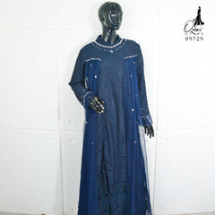 GAMIS OZIAS BROKAT IMPORT PREMIUM 09729 LD 105 I Gamis Muslimah Pesta I Dress Home