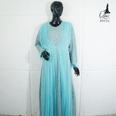 GAMIS OZIAS BROKAT LILY 09751 LD 105 I Gamis Kondangan Cantik I Fashion Remaja Muslimah Nyaman Panjang