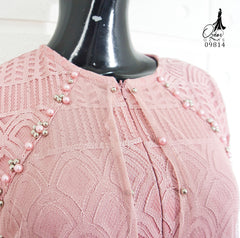 GAMIS OZIAS BROKAT BALIYA 09814 LD 105 I Gamis Fashion Kondangan I Busana Muslimah Busui Friendly Nyaman Santai