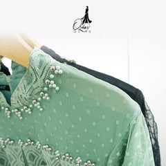 GAMIS OZIAS BROKAT BALIYA 09864 LD 105 I Gamis Kondangan Cantik I Gamis Simpel Wanita Nyaman Muslim