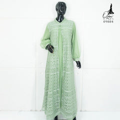 GAMIS OZIAS BROKAT FIMELA JUMBO 09884 LD 105 140 150 I Gamis Jumbo Muslimah I Gamis Formal I Jumbo 4XL 5XL