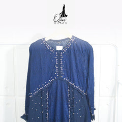 GAMIS OZIAS BROKAT FLORANCE 09888 LD 105 I Gaun Pesta Muslimah I Fahion Dewasa Muslim Busui Friendly Nyaman Panjang