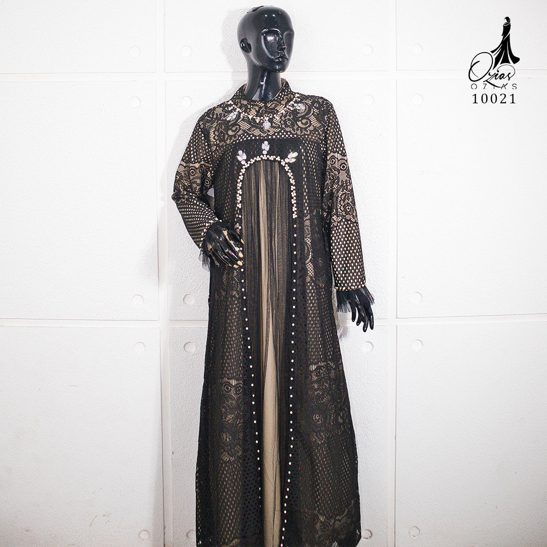GAMIS OZIAS BROKAT 10021 LD 105 I Gamis Kondangan Wanita I Gamis Fashion Casual